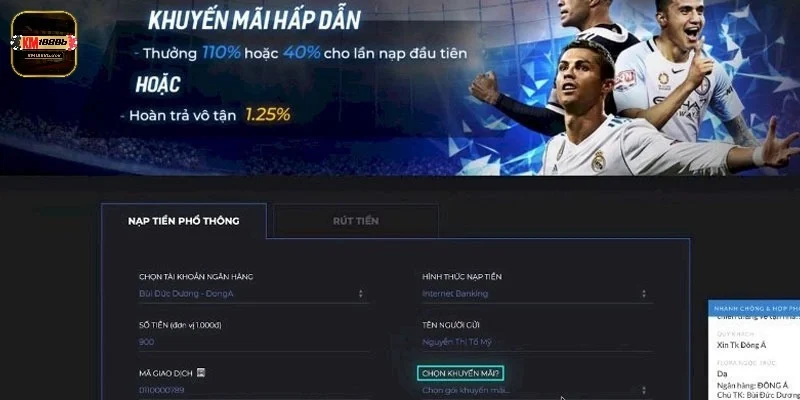 Tổng hợp các ưu đãi nhận được khi nạp tiền H3BET